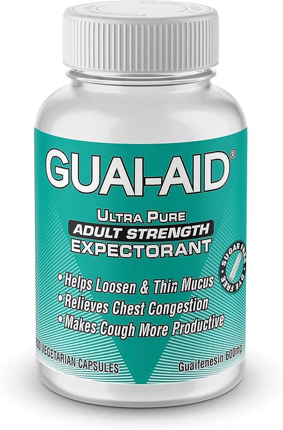 200 Over-the-Counter Guaifenesin 600mg Veg.