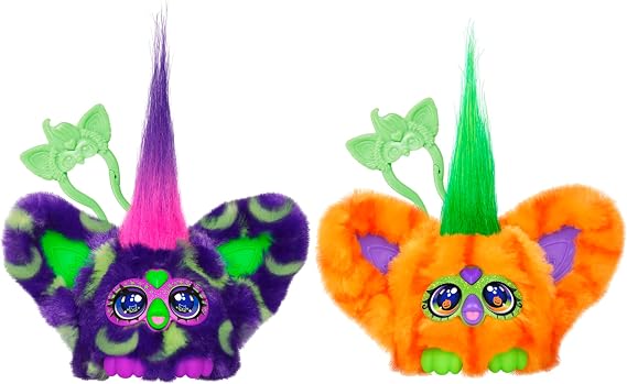 FURBY FURBLET 2PK FALL, Lila, Orange