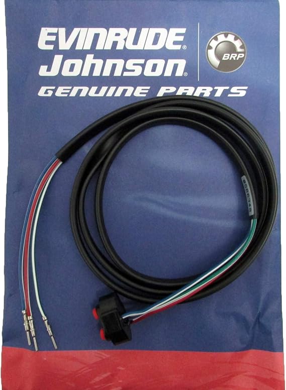 Johnson/Evinrude/OMC New OEM SWITCH & LEAD AY,TRIM &TILT 0586348, 586348