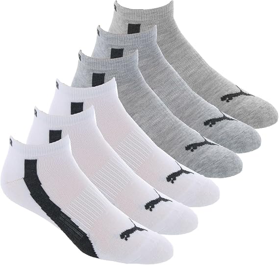 PUMA Mens P Low Cut Pack Socks, One Size, P116385-111