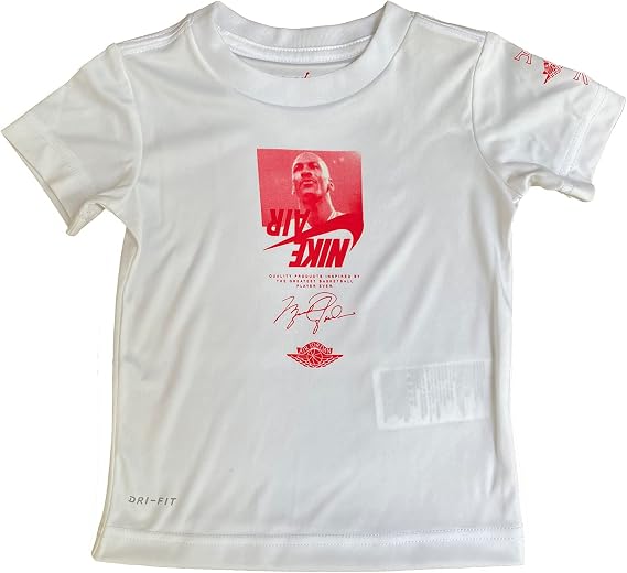 Jordan Air Little Boys Dry T Shirt (W(756610-001)/R, 2T)