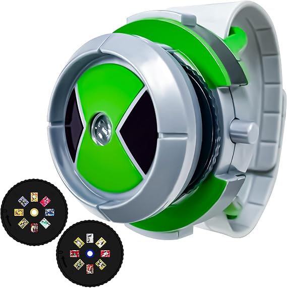Children'S Projection Watch, Ben 10 Omnitrix Watch, Adjustable Projection