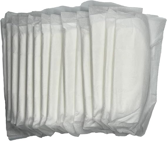 Chicken Diapers Disposable Linings - 15 Sticky Pad Linings (for use in a Reusable Chicken Diaper) - Leakproof, Unscented by Uni Infinity (Disposable Pads, One Size, 15 Count)