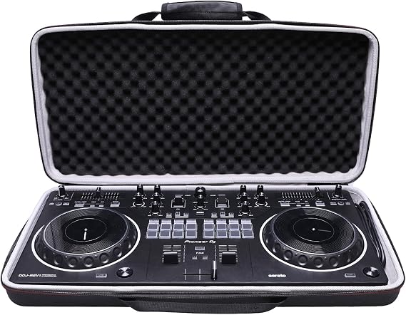 LTGEM EVA Hard Case for Pioneer DJ DJ Controller (DDJ-REV1) - Travel Protective Carrying Storage Bag, only one case is Sold (21114 inch)