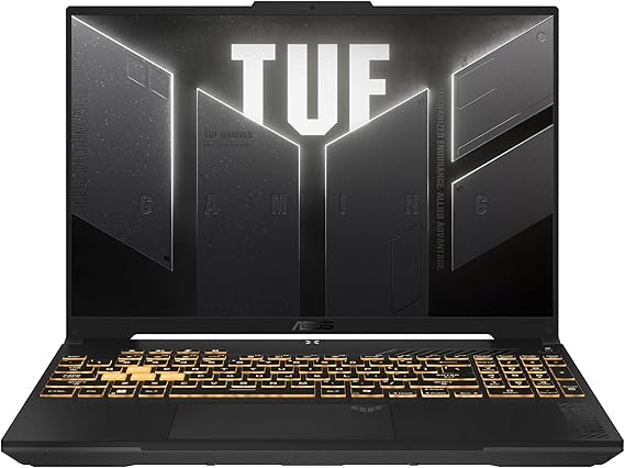 ASUS TUF Gaming F16 (2024) Gaming Laptop, 16 FHD+ 144Hz IPS-Level 16:10 Display, Intel CoreTM 5 210H Processor, NVIDIA GeForce RTXTM 4050, 8GB DDR5, 512GB PCIe Gen4 SSD, Wi-Fi 6, Windows 11 Home