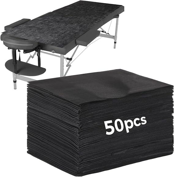 50 PCS Disposable Bed Sheets for Massage Table 31" x 71"