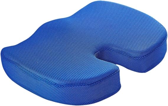 Seat Cushion for Car, Memory Foam Ergonomic Wheelchair Cushions for Sciatica & Tailbone & Coccyx Pain Relief,Office Accessories,Butt Cushion for Car Drivers,Long Sitting Office Workers