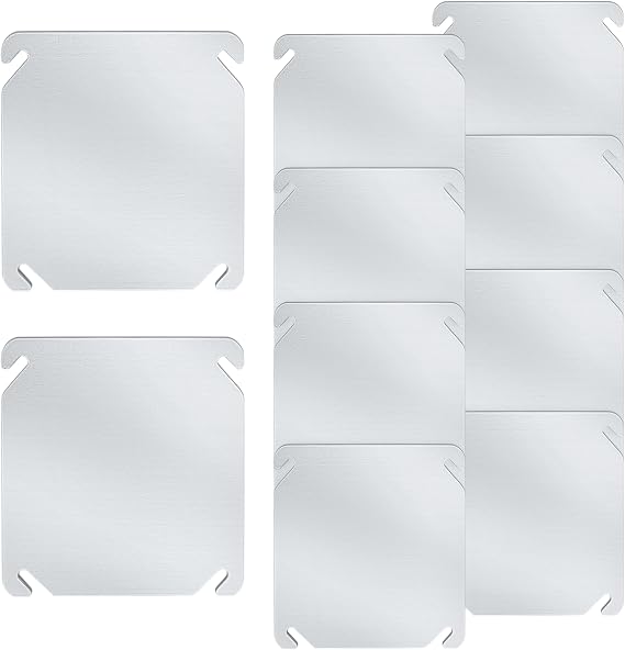 Square Flat Blank Cover Plate,