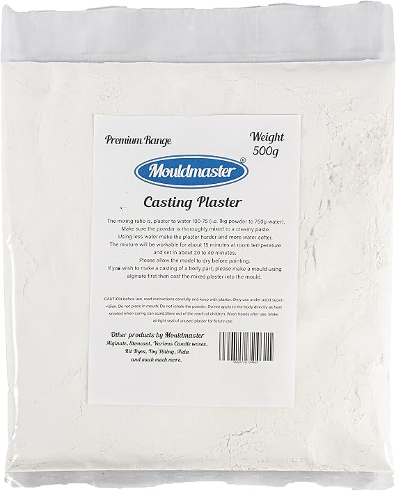 Mouldmaster Premium Casting Plaster 500G