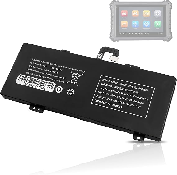 For Autel DV2027 Battery Replacement: for Autel MaxiSYS MS906 Pro MK906