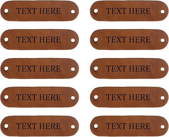 Custom Leather Labels,Personalized Handmade Leather Tags