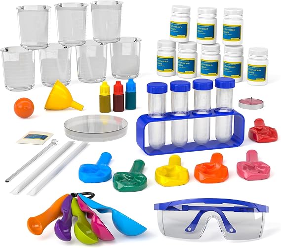 SNAEN Science Kit with 30 Science Lab Experiments,DIY STEM Educational Toys for Kids Aged 3 4+,Discover in Learning,Bottle Packaging (Toy)