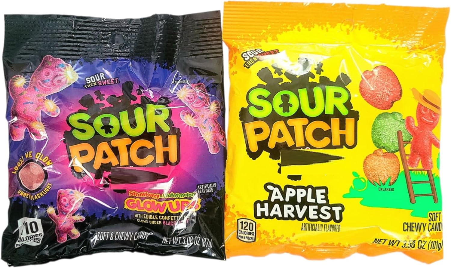 SOUR PATCH American Candy Gift Box | Apple Harvest & Glow Ups | Gift Box 250g | VEGAN HALAL | Birthday Christmas | BY INTERGALACTIC SWEETS