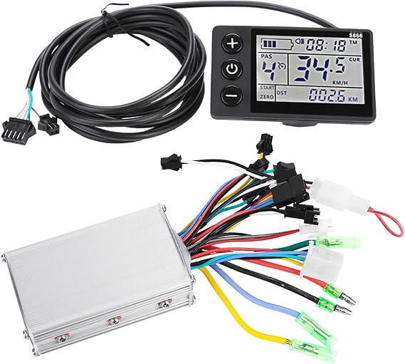 Ebike Controller, Electricbicycle Brushless Motor Controller, 24v48v Waterproof LCD Display Panel, Electric Scooter Controller, Ebike Controller Box