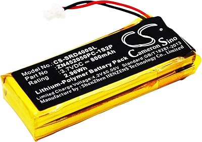 LIONX Battery for Cardo G4 G9 G9x Scala Rider G4 Scala Rider G9 Scala Rider G9x BAT00002 BAT00004 WW452050-2P ZN452050PC-1S2P 800mAh  2.96Wh