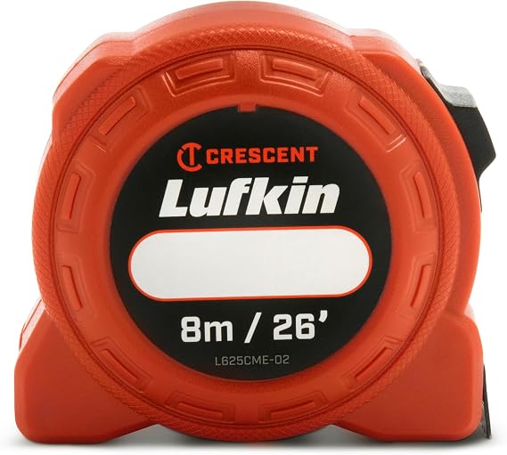 Lufkin 8M/26' Power Tape - L625CME-02