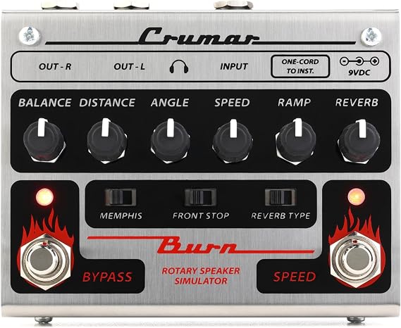 Burn Rotary Speaker Simulator Pedal