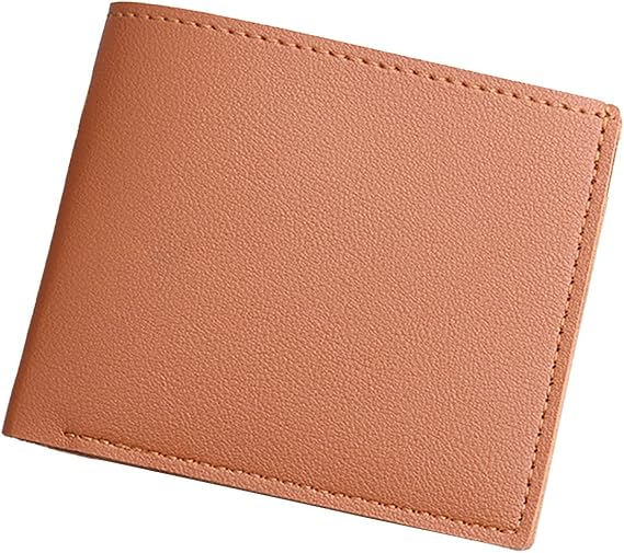 Wallets for Men - Wallets for Men Fashion Men ID Short Wallet Solid Color Bag Oepn Purse Multiple Card Slots Clutch Bag