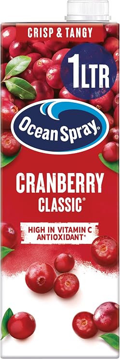 Ocean Spray Classic Cranberry Juice | 1L Fruit Juice