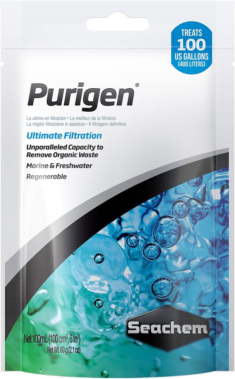 Seachem 19179 Purigen Ultimate Filtrasyon, 2 oz100 ml