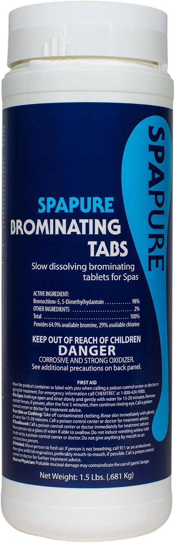 SpaPure Bromine Tablets - 1.5 lb