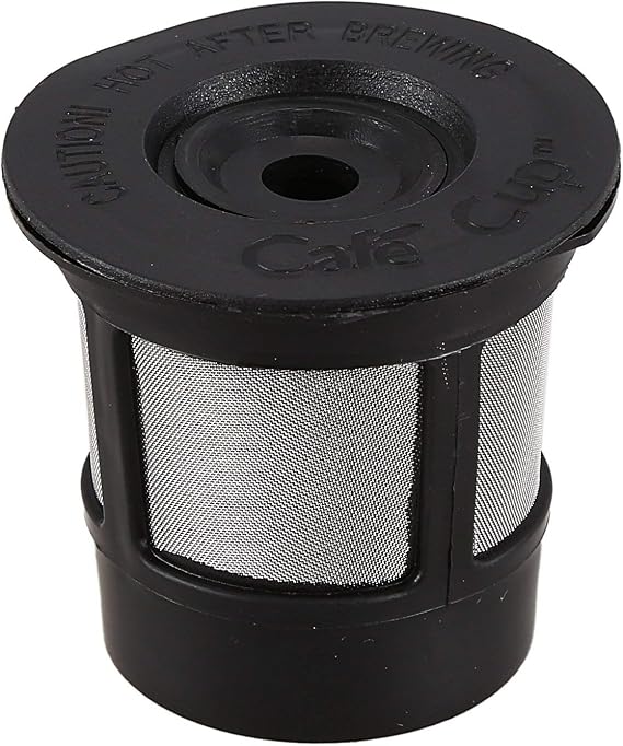 Reusable Single Cup for Solo Filter Pod Coffee Mesh Black Pattern:1 Pc