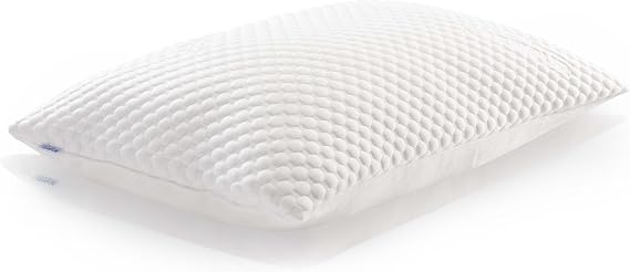 TEMPUR Comfort Pillow Cloud 74cm x 50cm - With Extra Soft Material Micro-Cushions - Made from NASA Certified Supportive Memory Foam Material - Made in Denmark - Removable Washable Cover…