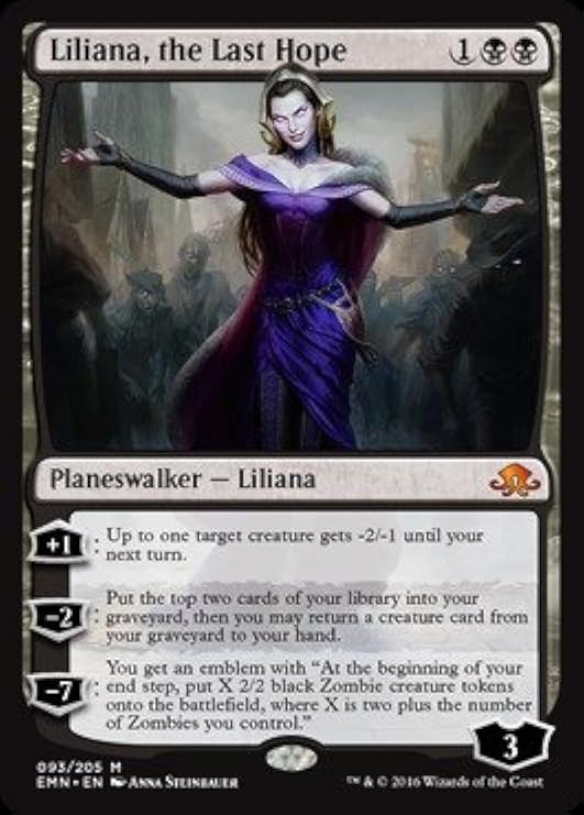 Magic The Gathering - Liliana, The Last Hope (093/205) - Eldritch Moon