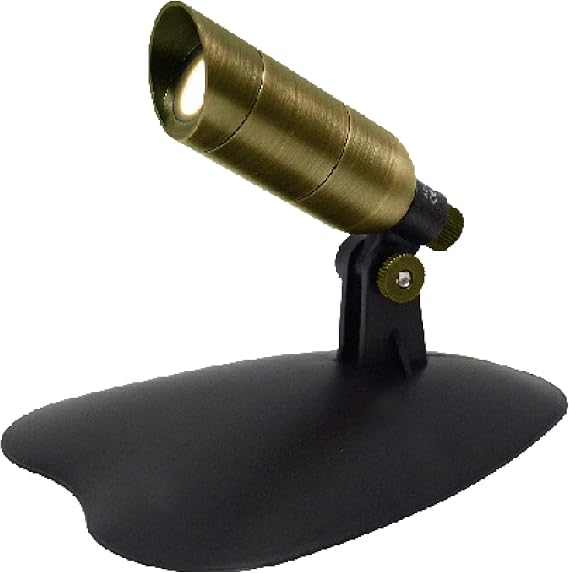 Ignite 1W Brass Mini LED Spotlight for Landscape Lighting