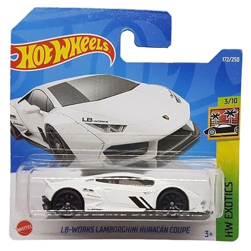 Hot Wheels - LB Works Lamborghini Huracan Coupe - HW Exotics 310 - HCT97 - Short Card - LB Works - Liberty Walk - Mattel 2022