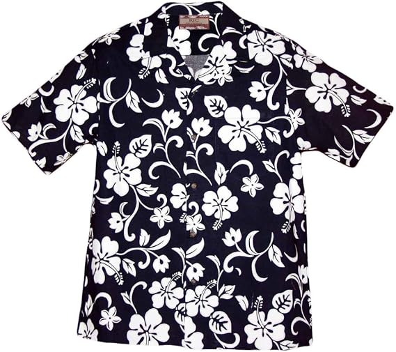 RJC Brand Hibiscus Pareo Men's Hawaiian Shirt