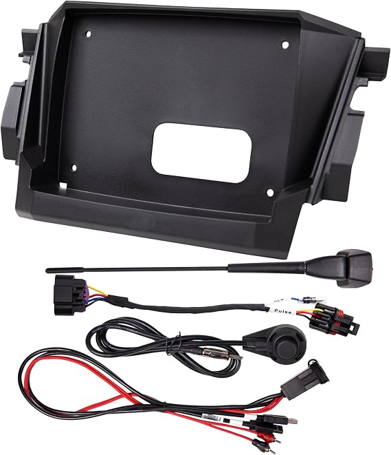 Polaris RZR Pro / Turbo R Dash Installation Kit: Source Unit & Accessories by MB Quart