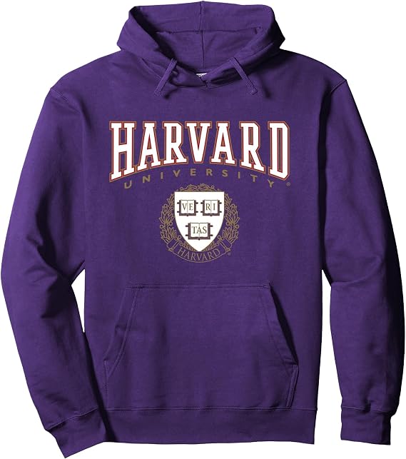 Harvard University Classic Crest Pullover Hoodie
