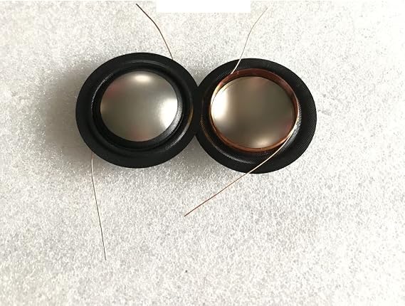 Aftermarket 25.4 mm TI TAN tweeter diaphragm voice coil 1 inch (Bundle : 1 pcs, Color : Model B 8ohm)