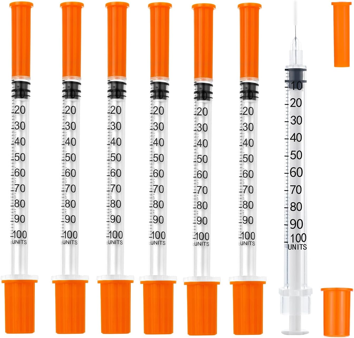 10Pcs Plastic Transfer Tools, 1ml Multiple Uses Distribution Measuring Tools(31g 8mm), Individually Sealed Packaging (10)
