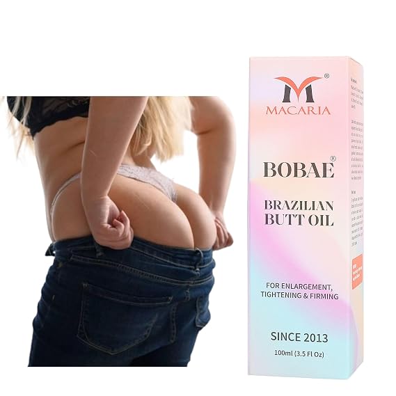 MACARIA Bobae Brazillian Butt Oil for Perfect size Hips Ass For Women