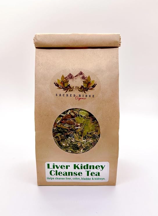 Liver Kidney Colon Cleanse Detox Repair Renew Health Organic Tea Natural Formula Vegan 2 OZ (16 Ounce)