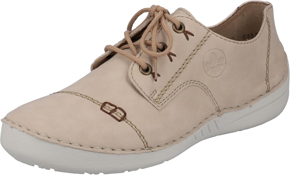 Rieker Damen 52520 Schnürhalbschuhe
