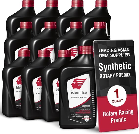 Idemitsu Synthetic Blend Rotary Premix 1 Qt, Case of 12