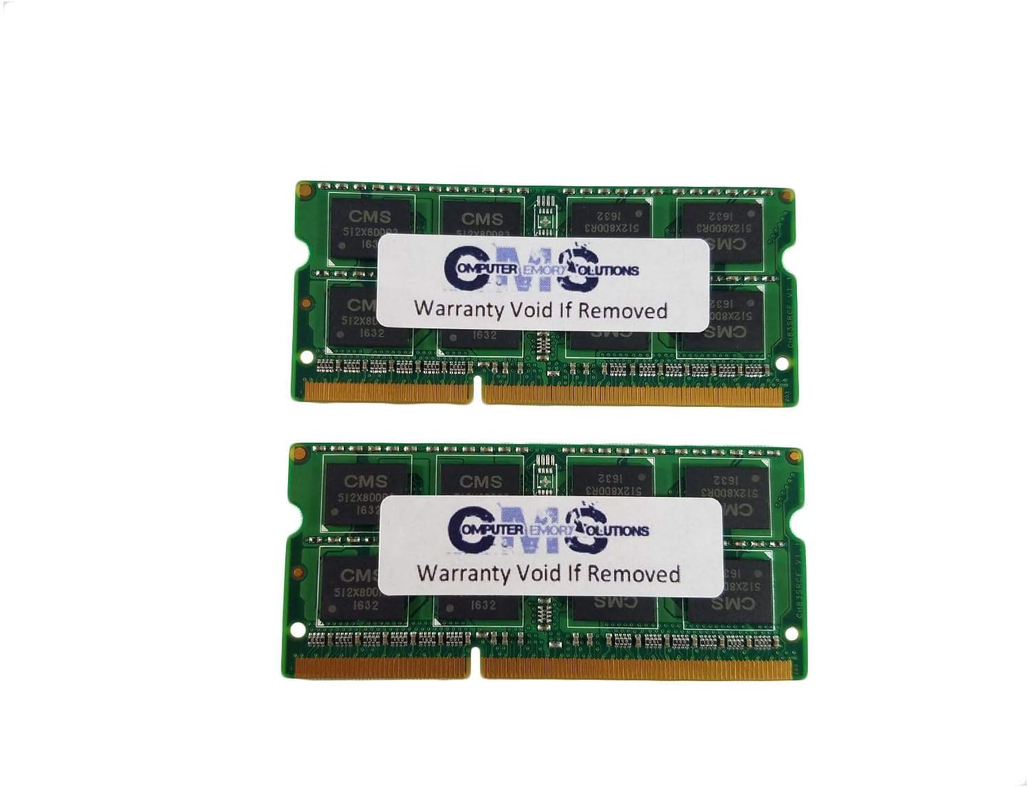 CMS 8GB 2X4GB DDR3 10600 1333MHZ Non ECC SODIMM Memory Ram Upgrade Compatible with Toshiba® Satellite C655-S5127, C655-S5128, C655-S5129 - A29