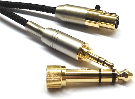 NewFantasia Replacement Audio Upgrade Cable Compatible with AKG K240, K240S, K240MK II, Q701, K702, K141, K171, K181, K271s, K271 MKII, M220, Pioneer HDJ-2000 Headphones 3meters/9.9feet