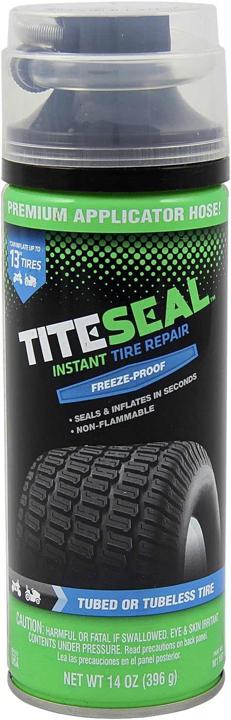 Gunk TITESEAL M1107/6 Instant Tire Repair for Tubed and Tubeless Tire - 14 oz.