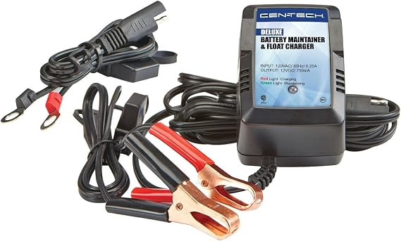 Deluxe 12V 750mA Battery Maintainer & Float Trickle Charge