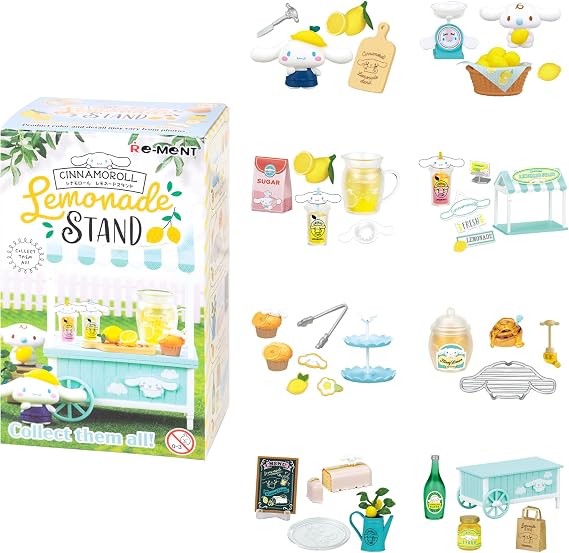 Hamee RE-Ment Blind Box Sanrio - Cinnamoroll's Lemonade Stand - 1 Pc.
