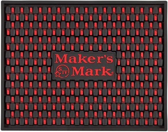 Makers Mark Extra Large Bar Serving Station Drip Mat