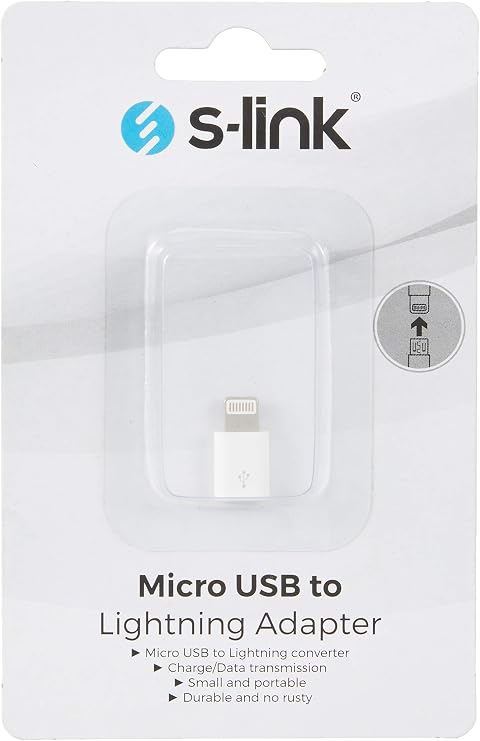 S-link SL-TA10 MicroUSB 5pin F to Lightning M Çevirici