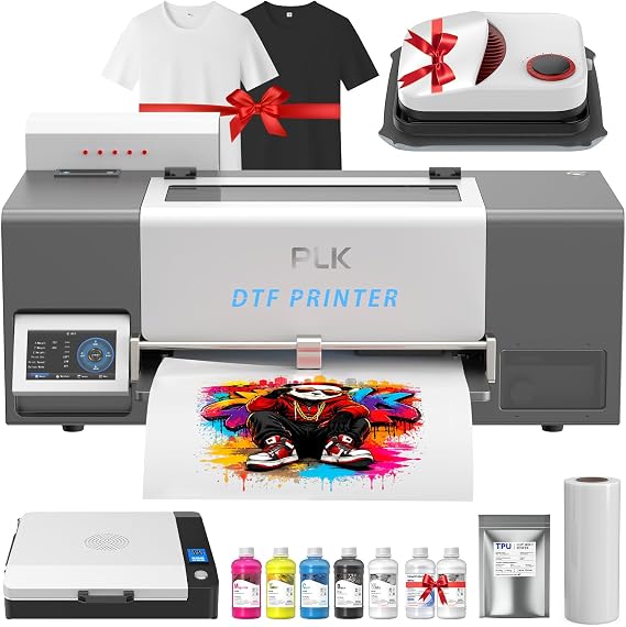 PLK A3 DTF Printer with Oven Bundle, XP600 Printer
