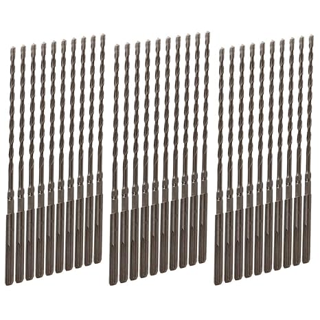 30PC, 5/32" x 7", SDS Plus Hex Rotary Hammer Drill Bits
