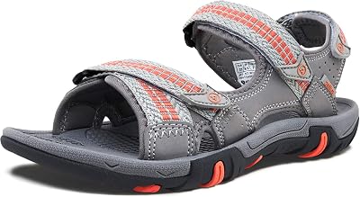 atika Womens Outdoor Strap Walking Sandals, Open Toe Arch Support Hiking Sandals, Sport Water Shoes