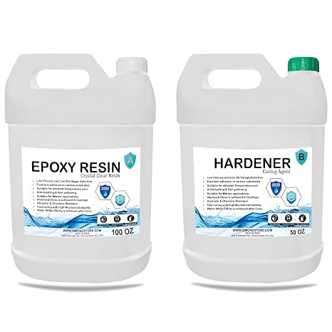 Countertop Epoxy Kit - Bar Top Epoxy Resin Gallon - Liquid Glass Epoxy